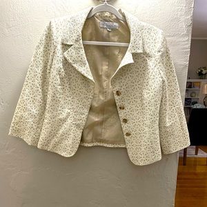 Beige Tahari blazer jacket good condition